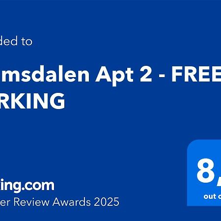 Tromsdalen Apt 2 - Free Parking Exterior photo